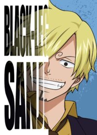 Black Leg Sanji One Piece Poster