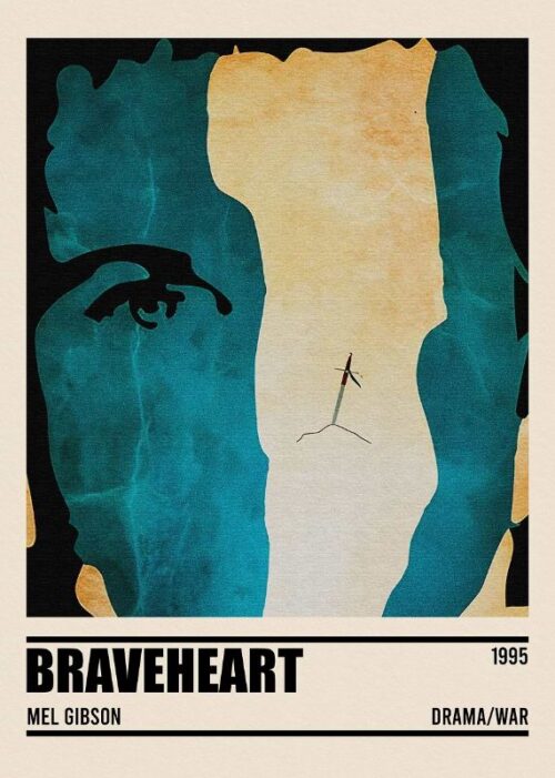 Braveheart Minimalist Poster