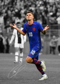 Christian pulisic soccer poster