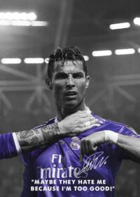 Cristiano ronaldo soccer poster