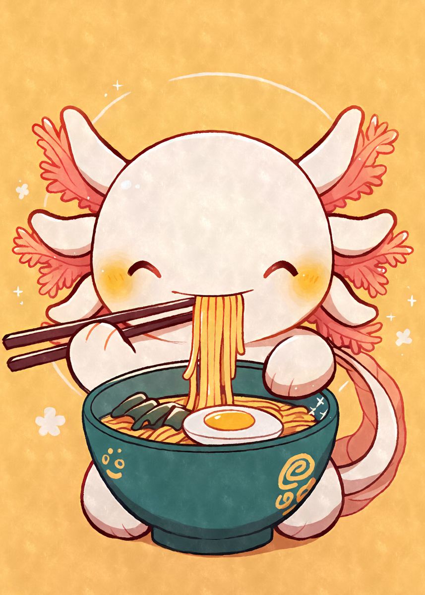 Cute axolotl eating ramen.jpg