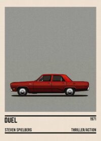 Duel Car Movie Poster Poster