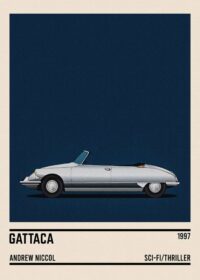 Gattaca Car Movie Poster