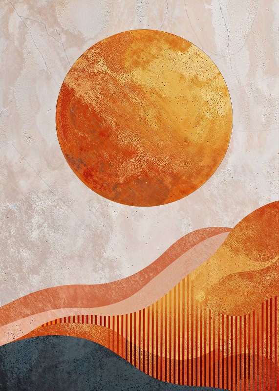 Golden Disk Poster