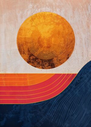 Golden Orbit Poster