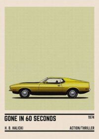 Gone In 60 Seconds Car Poster