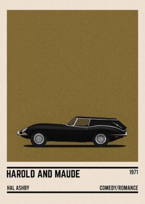 Harold And Maude Car Movie Poster