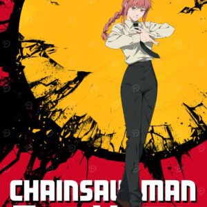 Makima Chainsaw Man Poster