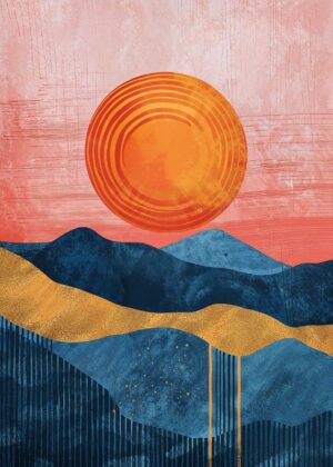 Radiant Dusk Poster