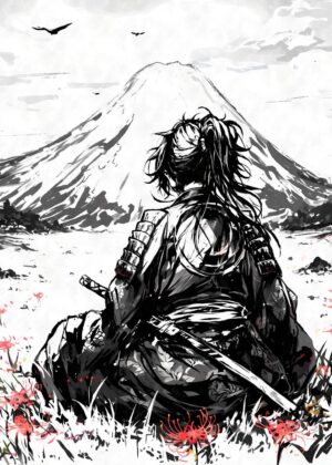 Samurai ronin black ink.jpg