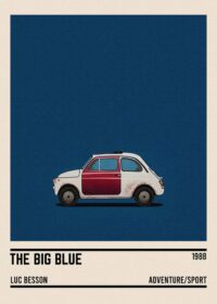 The big blue car movie poster
