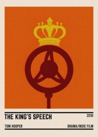 The kings speech minimal poster