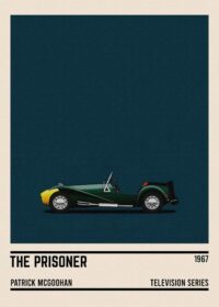 The prisoner tv series car poster