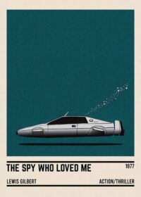 The spy who loved me car poster