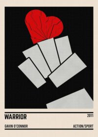 Warrior movie minimalist poster