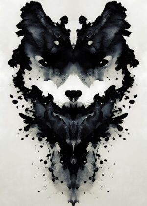 Wolf black watercolor art.jpg