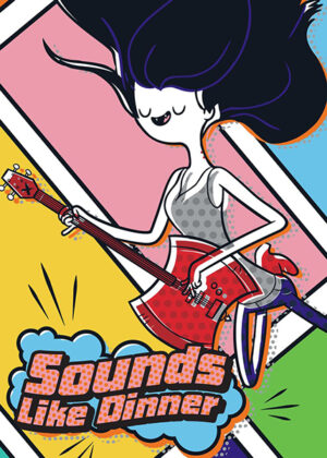 Adventure time righteous hero sounds like dinner poster 4.jpg