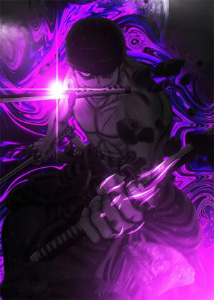 Asura zoro sword style one piece poster 4.jpg