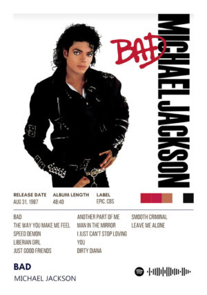 Bad by michael jackson album poster.jpg