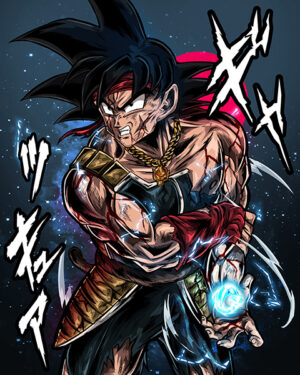 Bardock dragon ball comic poster 5.jpg