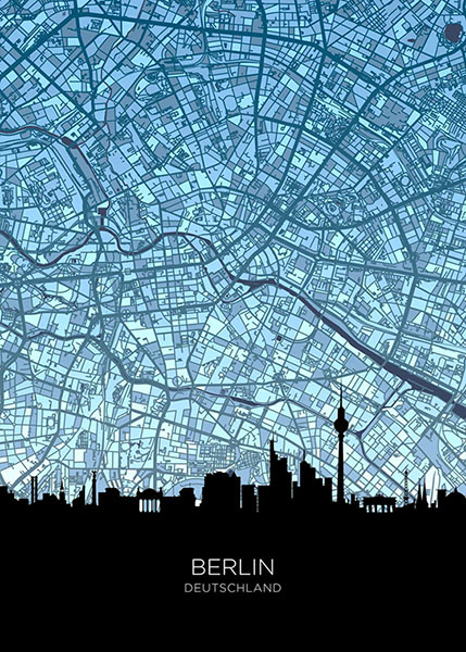 Berlin skyline deutschland maps poster 4.jpg