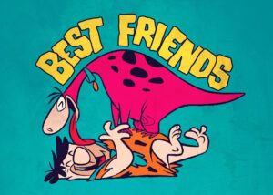 Best friends the flintstones poster.jpg