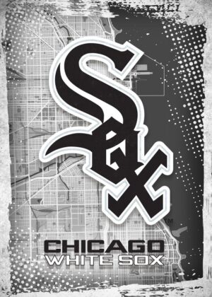 Chicago white sox major basketball league city maps crests poster.jpg