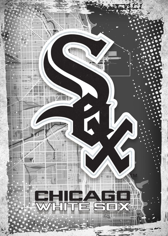 Chicago white sox major basketball league city maps crests poster.jpg