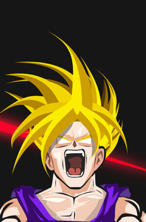 Dragon ball adult gohan art poster.jpg