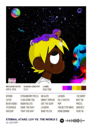 Eternal atake luv vs the world 2 by lil uzi vert music album poster.jpg