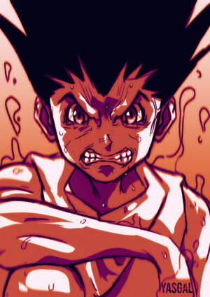 Furious gon hxh poster 3.jpg