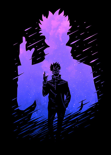 Gojo jujutsu kaisen minimal poster.jpg