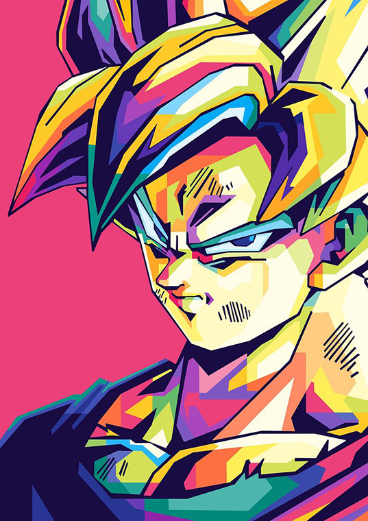 Goku dragon ball z pop art poster.jpg