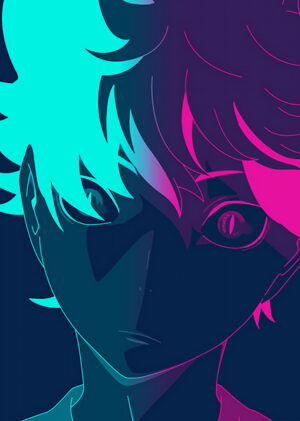 Haikyu shoyo hinata retro anime poster 3.jpg