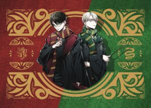 Harry potter gryffindor vs slytherin poster.jpg