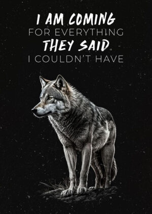 I am coming motivational poster.jpg