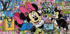 I love shopping mickey mouse poster.jpg