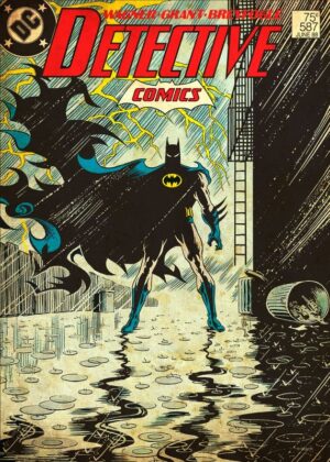 Into the night batman comic poster.jpg