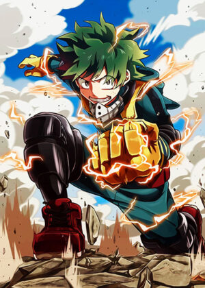 Izuku midoriya mha japanese anime poster 3.jpg