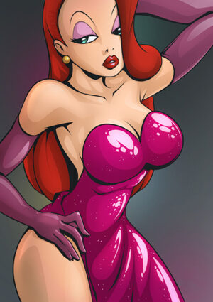Jessica rabbit art poster 5.jpg