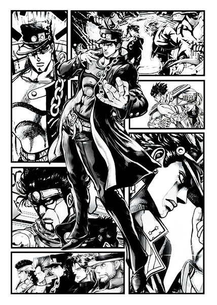 Jojos bizarre adventure manga poster.jpg