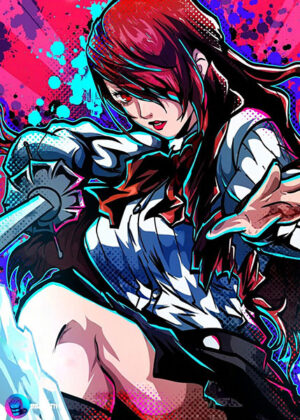 Kirijou mitsuru persona 3 anime comic poster.jpg