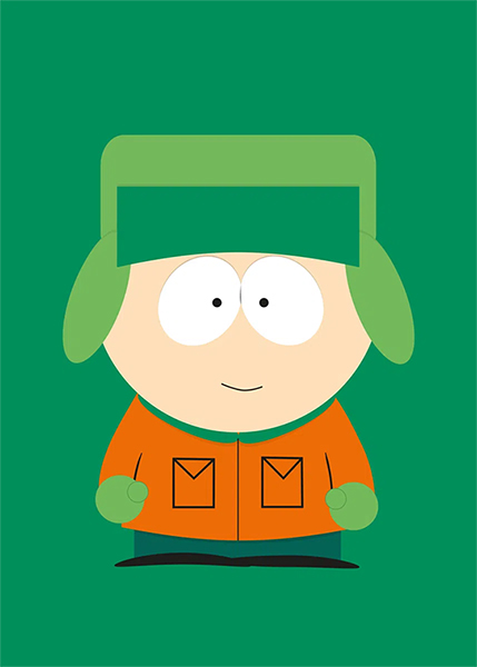 Kyle broflovski south park poster 3.jpg