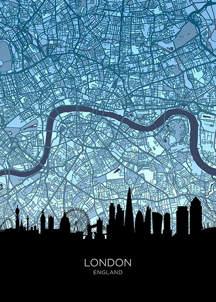 London skyline england maps poster 4.jpg