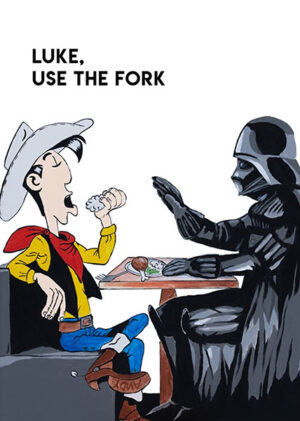 Luke use the fork darth vader poster.jpg