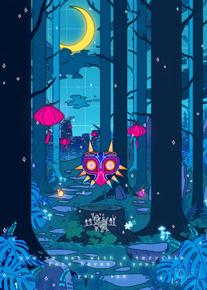 Majoras mask pop pastel poster.jpg