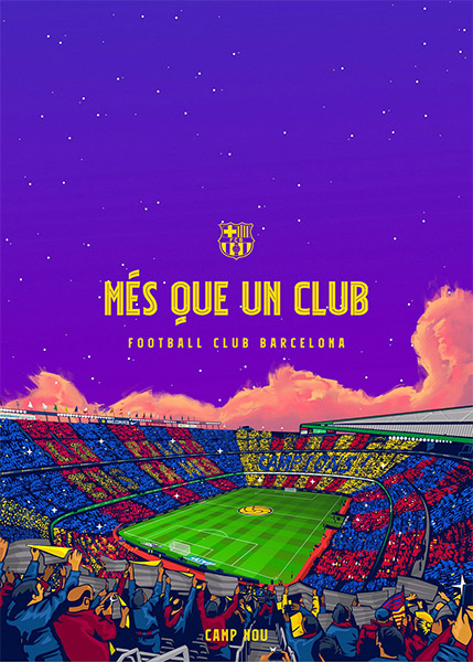 Mes que un club football club barcelona poster 4.jpg