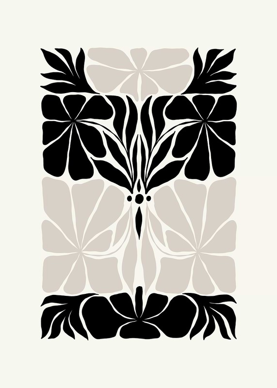 Minimalistic black and grey floral pattern.jpg