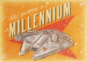 One in a millennium dad star wars poster.jpg