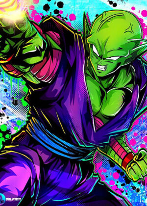 Piccolo dragon ball epic fanart art print comic poster.jpg